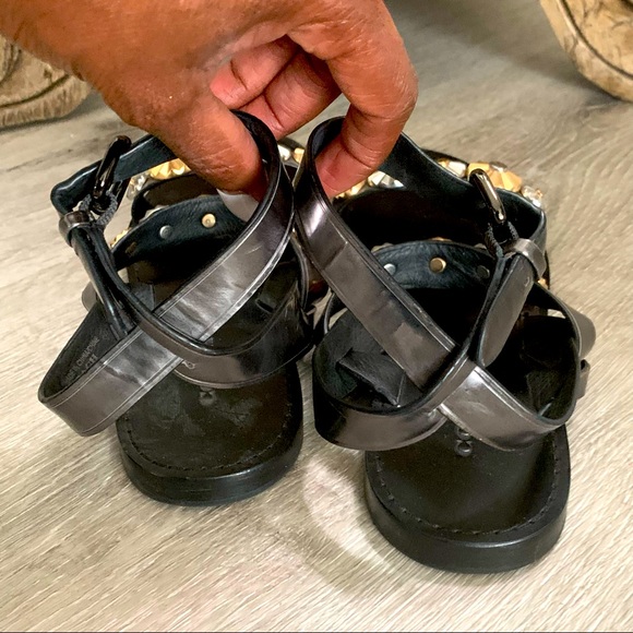 Coach Eleanor Mirror Metallic sandal women’s size 6 EUC - Picture 11 of 14